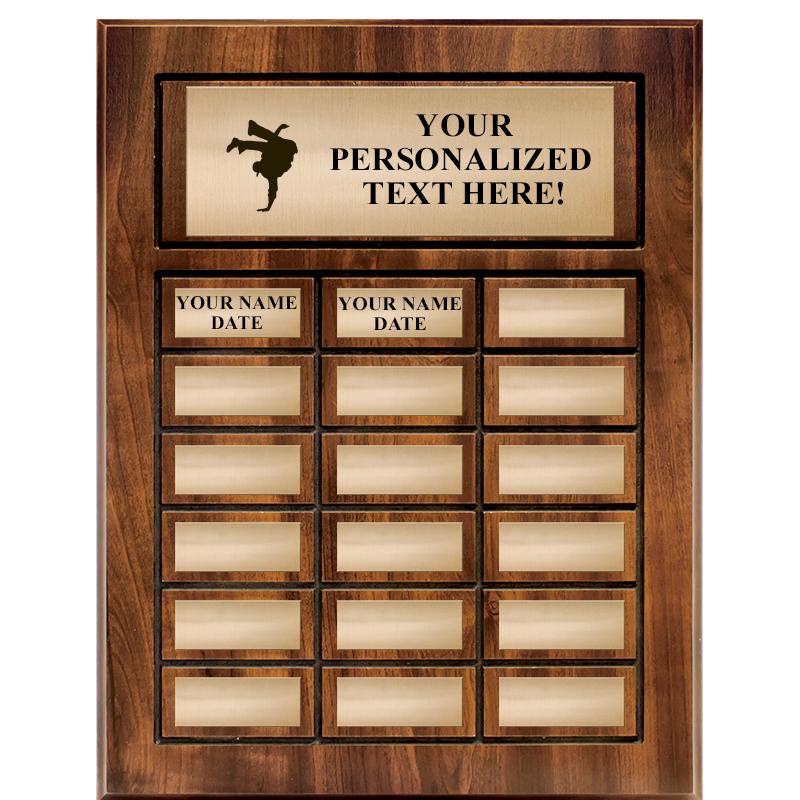 18 PLATES-PERPETUAL PLQ