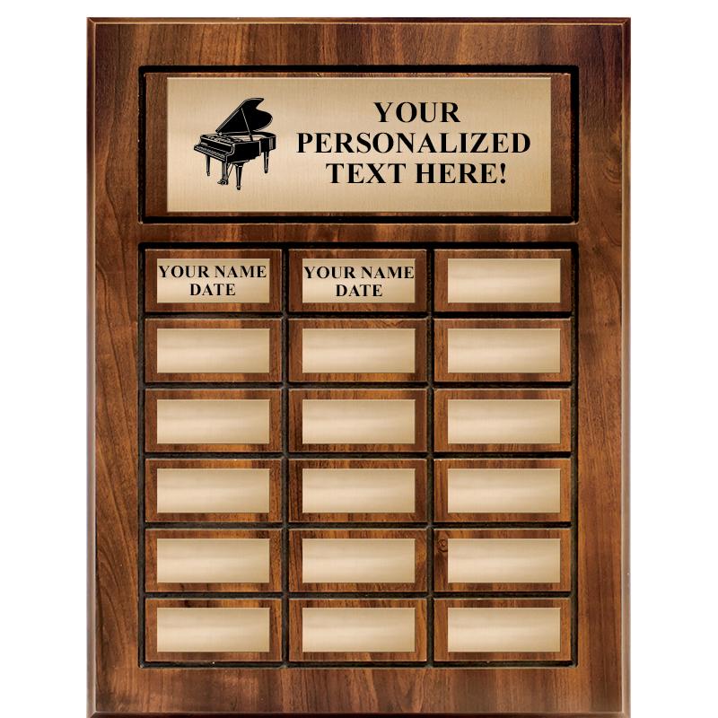 18 PLATES-PERPETUAL PLQ