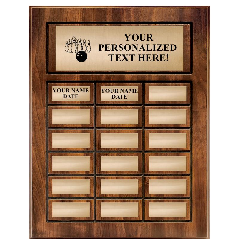 18 PLATES-PERPETUAL PLQ