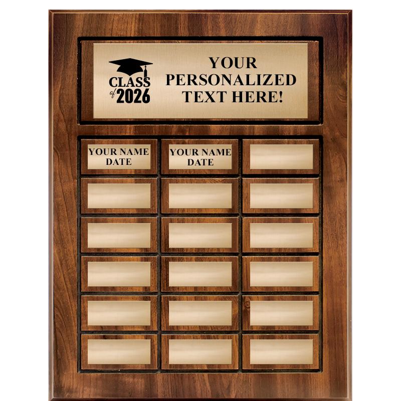 18 PLATES-PERPETUAL PLQ