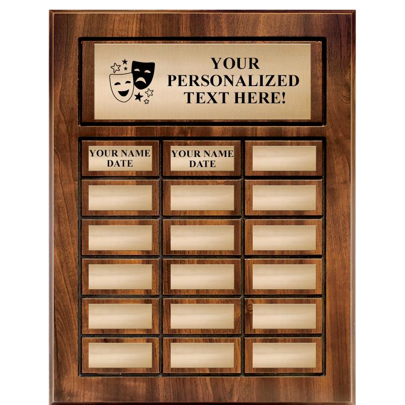 18 PLATES-PERPETUAL PLQ