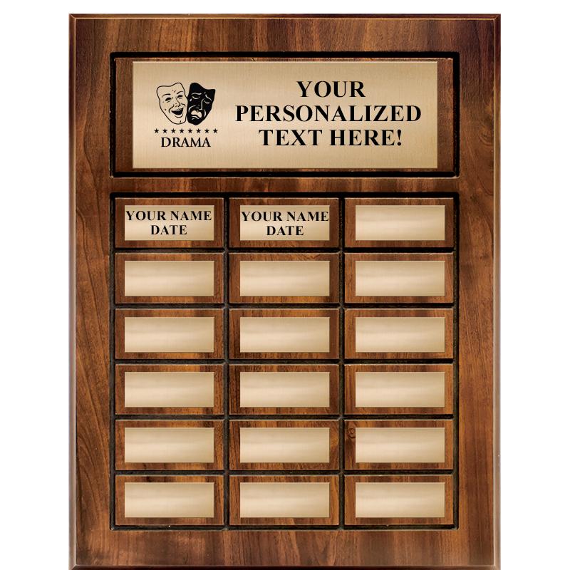 18 PLATES-PERPETUAL PLQ