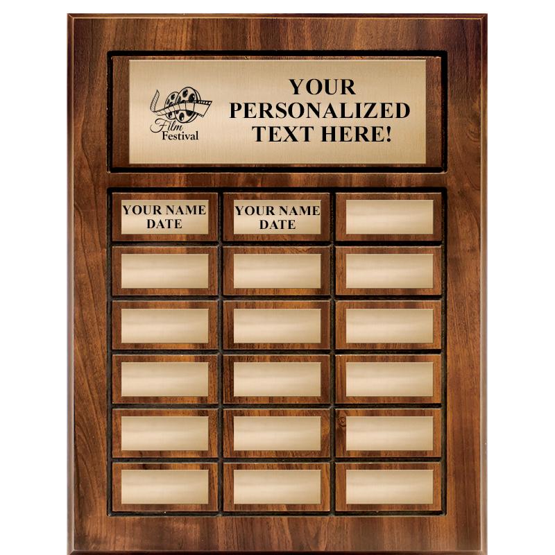 18 PLATES-PERPETUAL PLQ