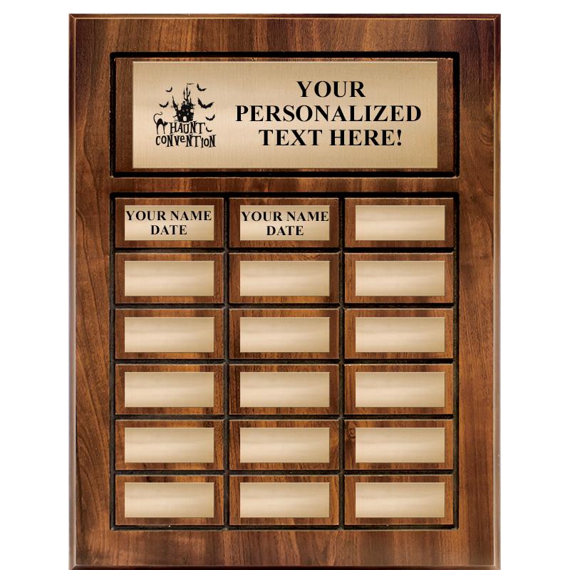 18 PLATES-PERPETUAL PLQ