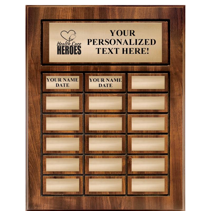 18 PLATES-PERPETUAL PLQ