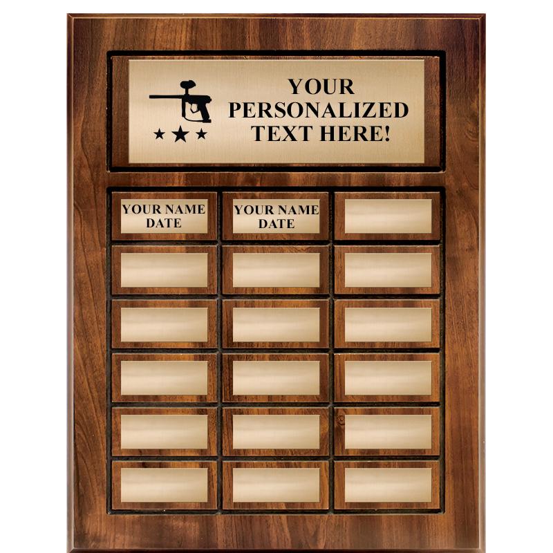 18 PLATES-PERPETUAL PLQ