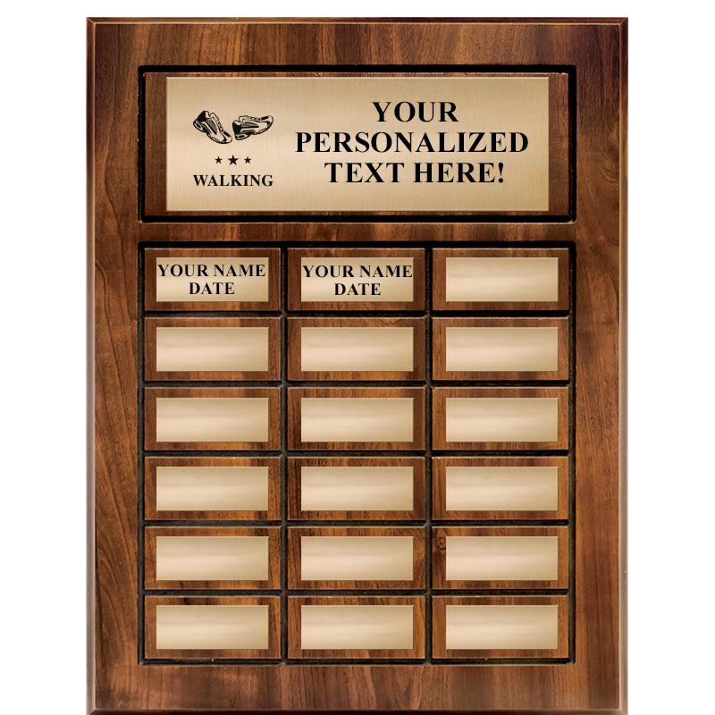 18 PLATES-PERPETUAL PLQ