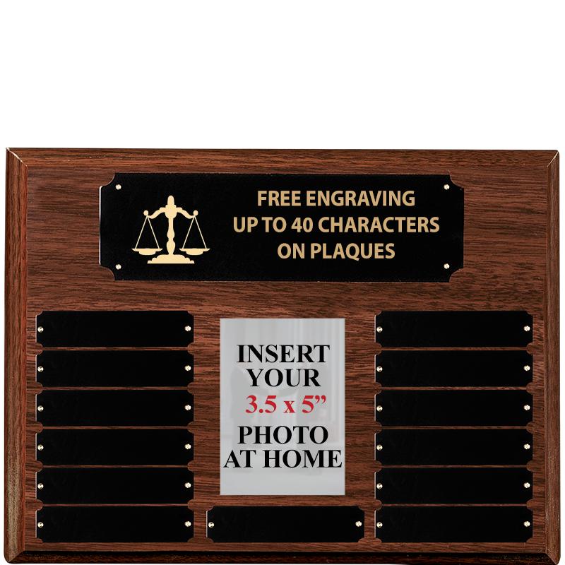 16X12 13PLT WALNUT PHOTO PRPTL