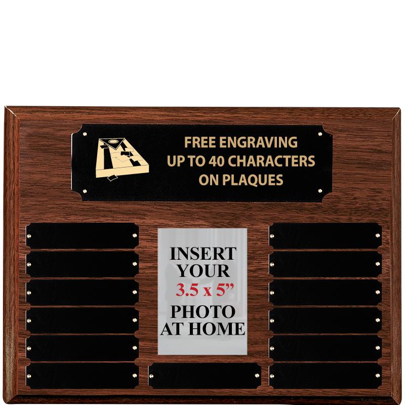 16X12 13PLT WALNUT PHOTO PRPTL