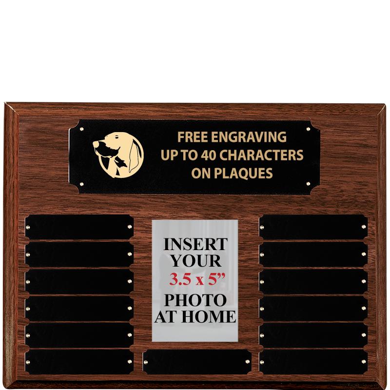 16X12 13PLT WALNUT PHOTO PRPTL