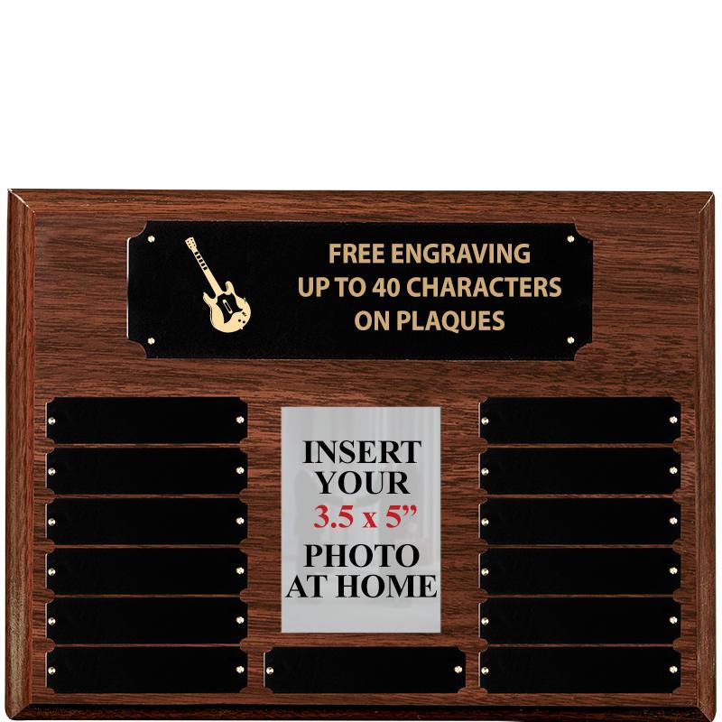 16X12 13PLT WALNUT PHOTO PRPTL