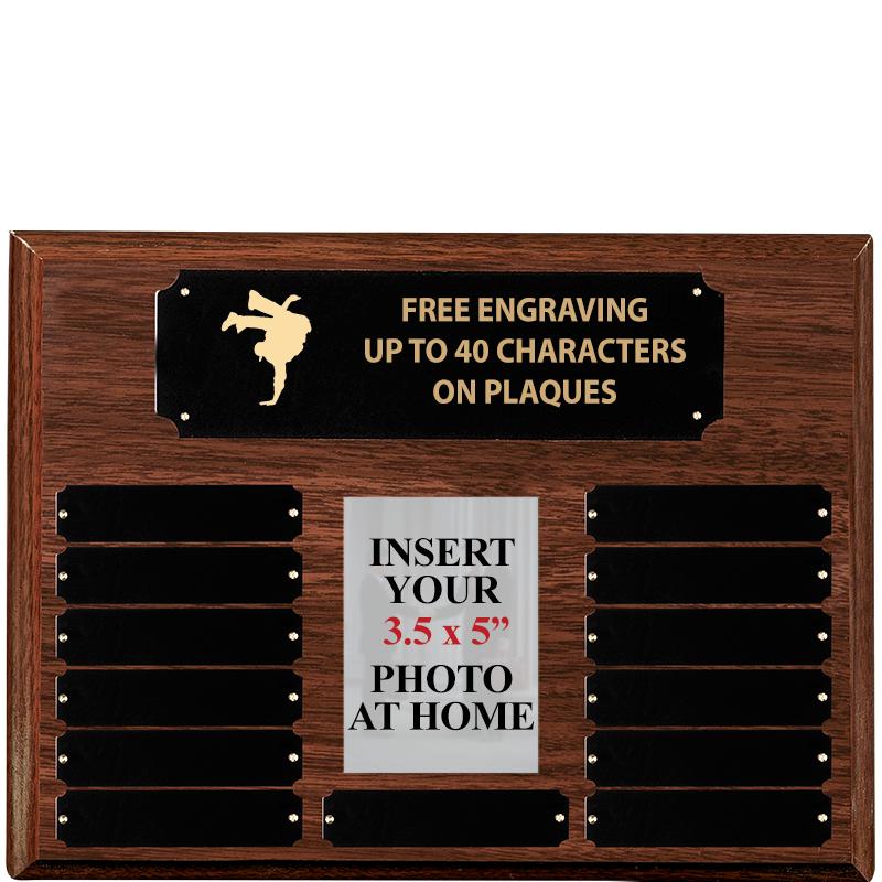 16X12 13PLT WALNUT PHOTO PRPTL