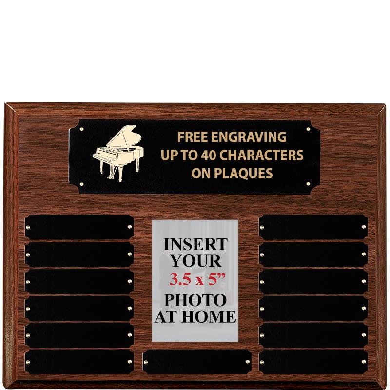 16X12 13PLT WALNUT PHOTO PRPTL