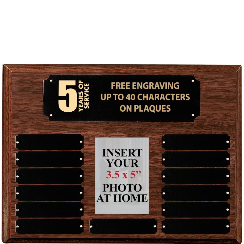 16X12 13PLT WALNUT PHOTO PRPTL