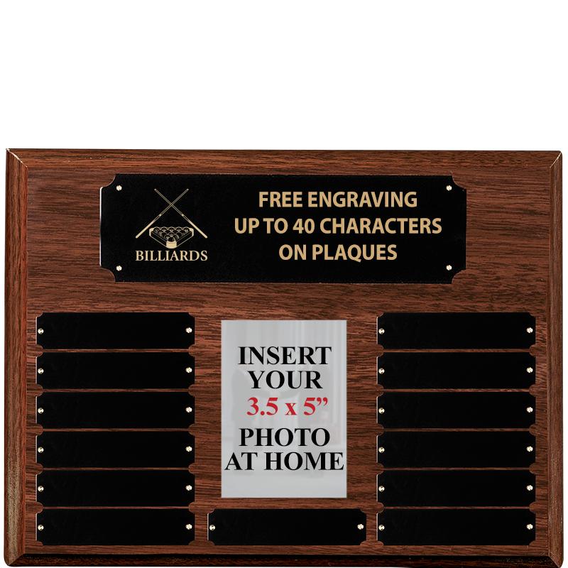 16X12 13PLT WALNUT PHOTO PRPTL