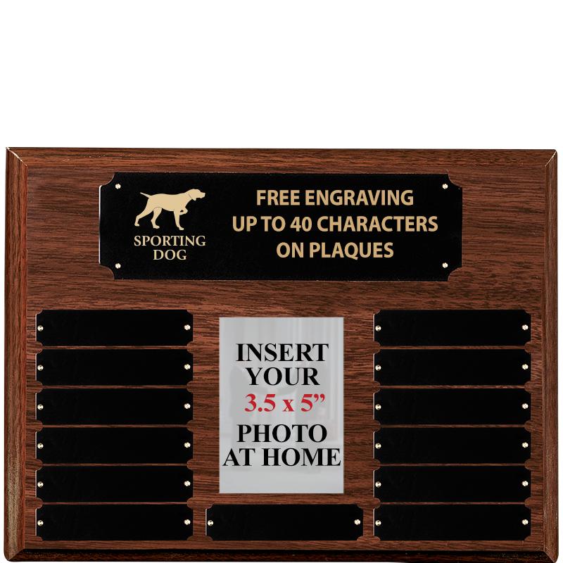 16X12 13PLT WALNUT PHOTO PRPTL