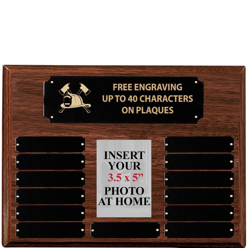 16X12 13PLT WALNUT PHOTO PRPTL