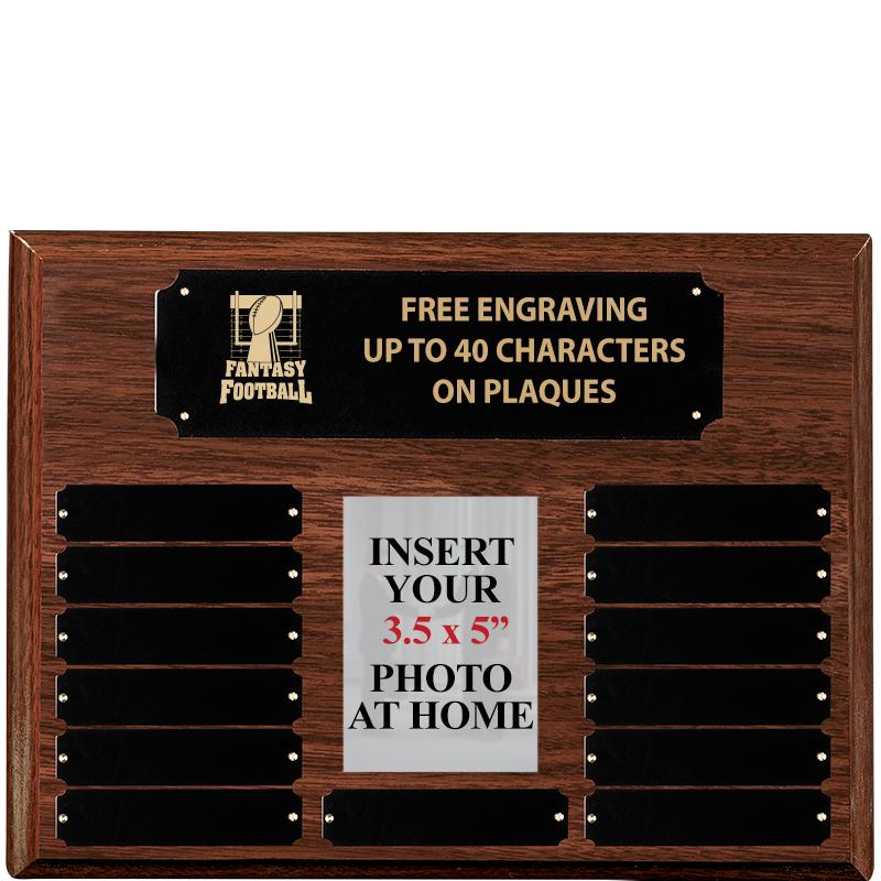 16X12 13PLT WALNUT PHOTO PRPTL