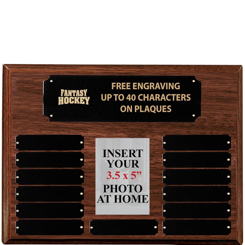 16X12 13PLT WALNUT PHOTO PRPTL