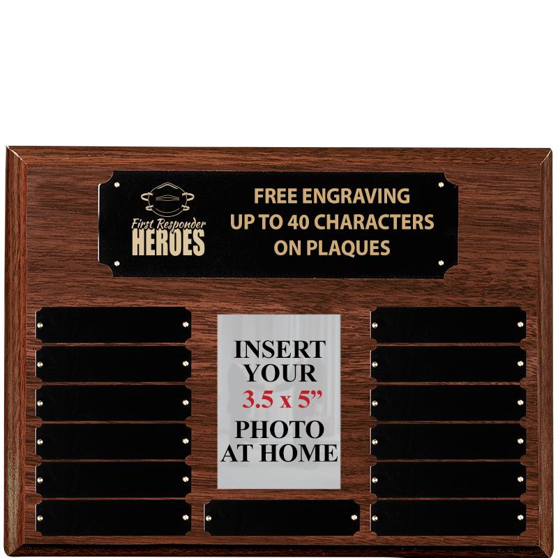 16X12 13PLT WALNUT PHOTO PRPTL