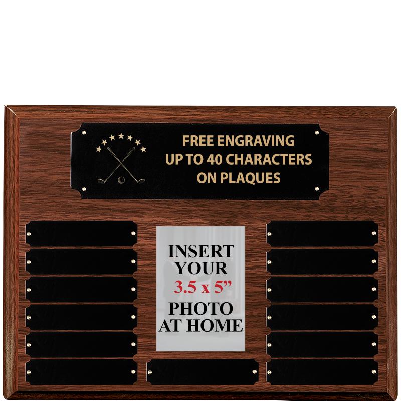16X12 13PLT WALNUT PHOTO PRPTL
