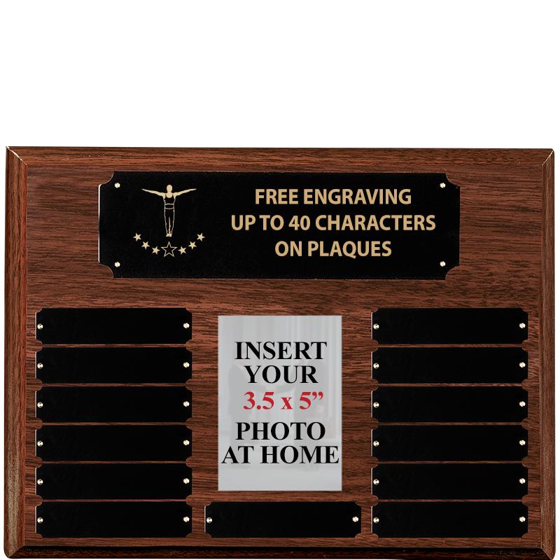 16X12 13PLT WALNUT PHOTO PRPTL