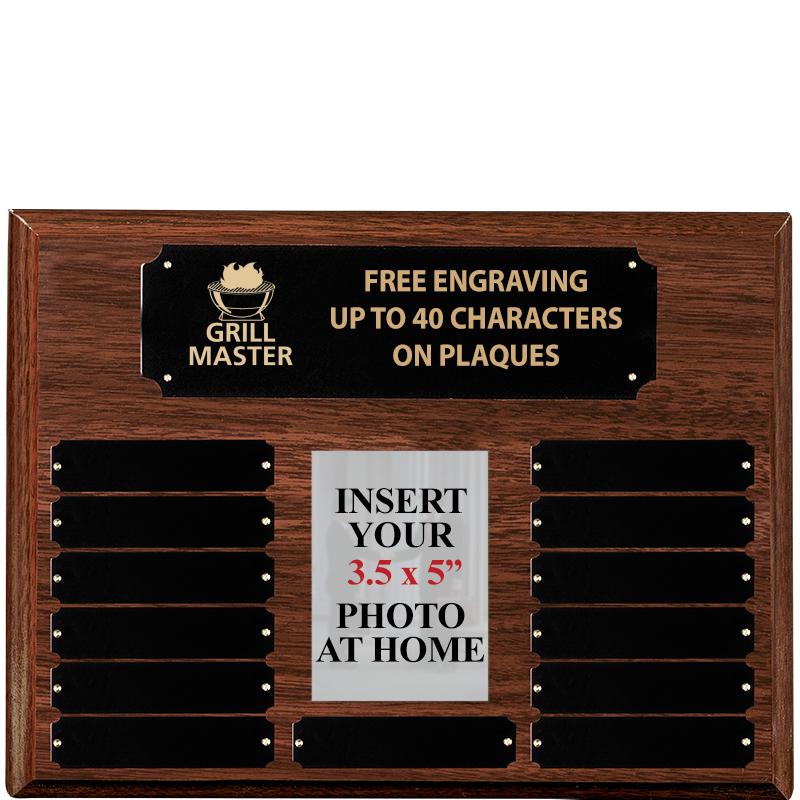 16X12 13PLT WALNUT PHOTO PRPTL