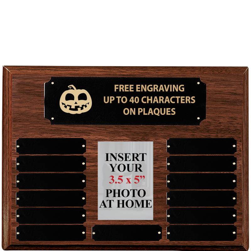 16X12 13PLT WALNUT PHOTO PRPTL