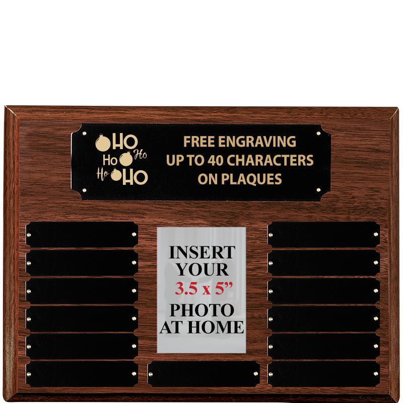 16X12 13PLT WALNUT PHOTO PRPTL