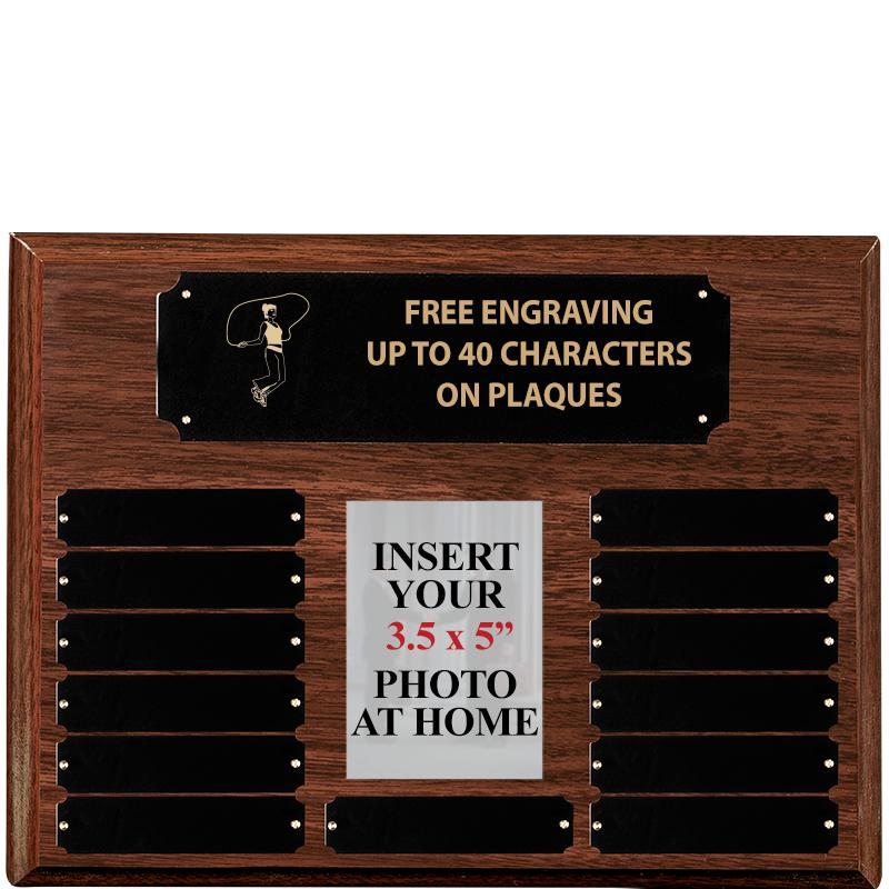 16X12 13PLT WALNUT PHOTO PRPTL