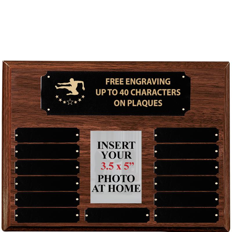 16X12 13PLT WALNUT PHOTO PRPTL