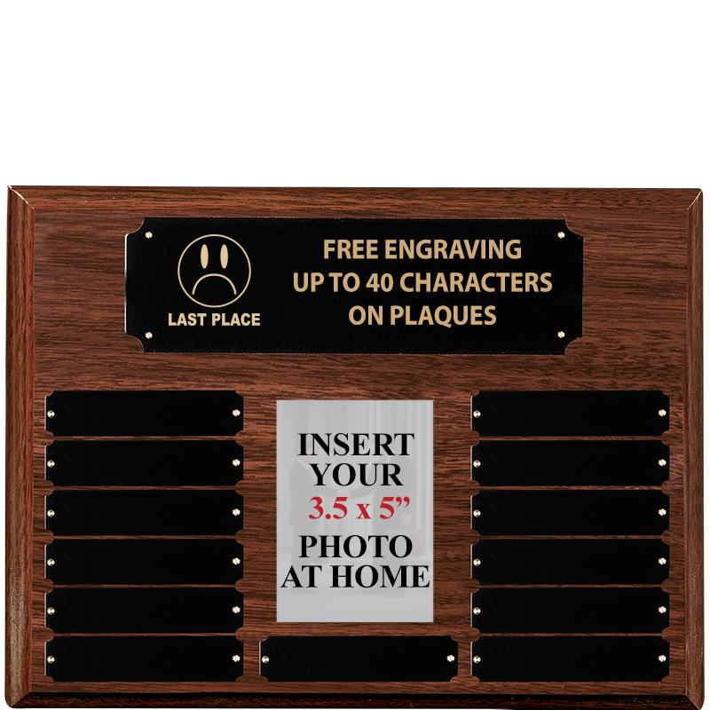 16X12 13PLT WALNUT PHOTO PRPTL