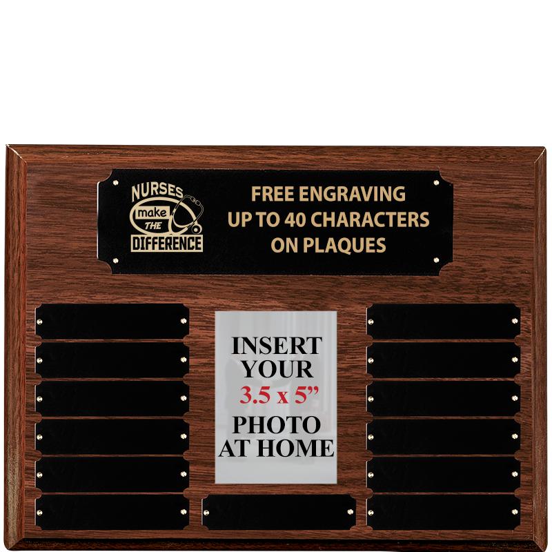 16X12 13PLT WALNUT PHOTO PRPTL