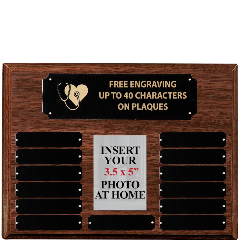 16X12 13PLT WALNUT PHOTO PRPTL