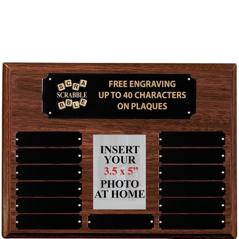 16X12 13PLT WALNUT PHOTO PRPTL