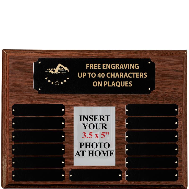 16X12 13PLT WALNUT PHOTO PRPTL