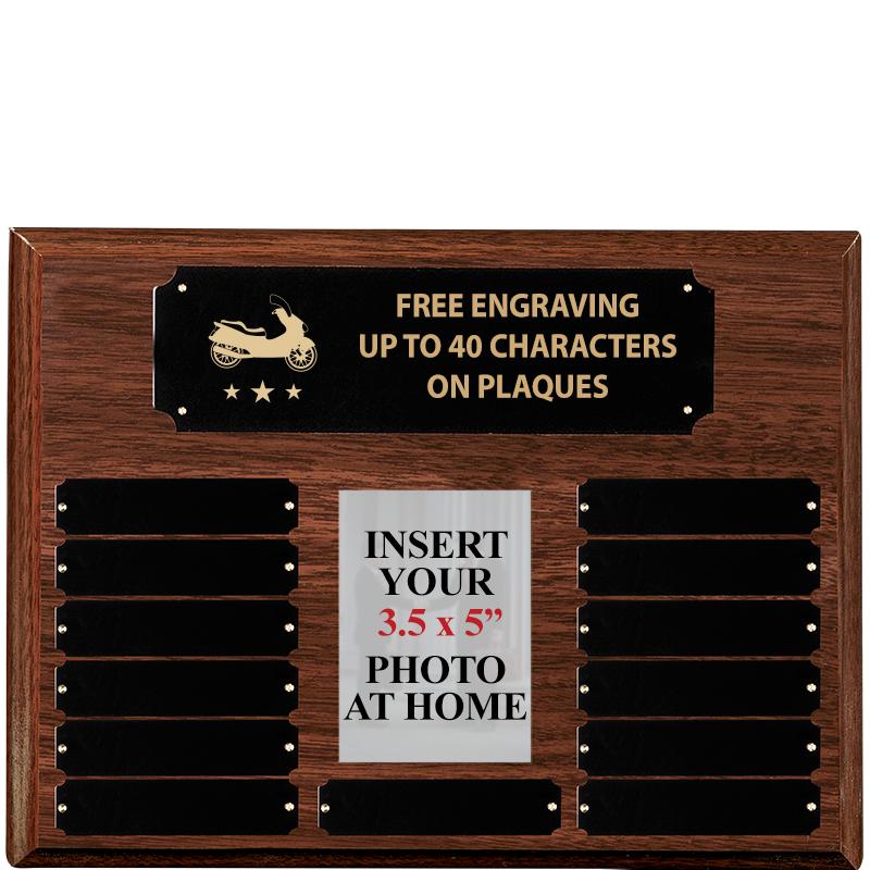 16X12 13PLT WALNUT PHOTO PRPTL