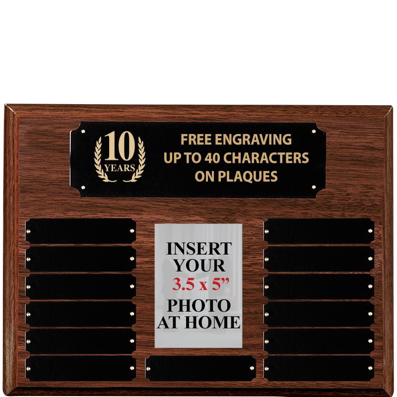 16X12 13PLT WALNUT PHOTO PRPTL