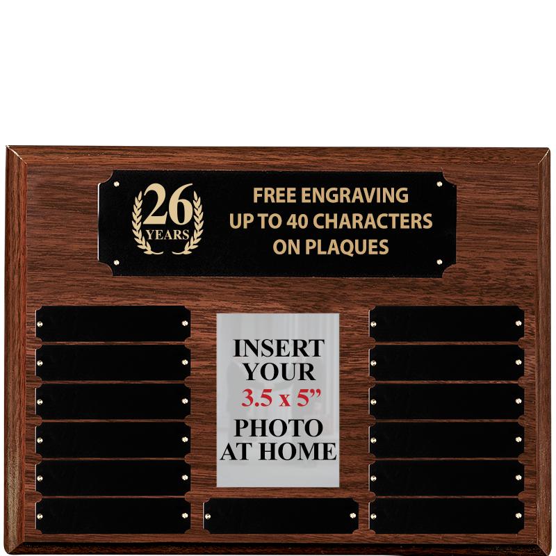 16X12 13PLT WALNUT PHOTO PRPTL