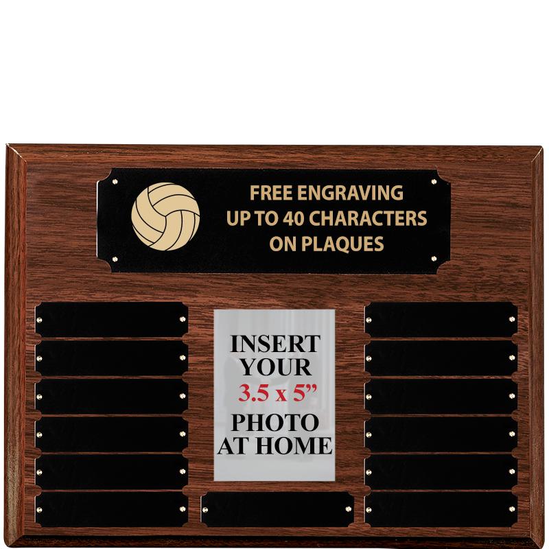 16X12 13PLT WALNUT PHOTO PRPTL