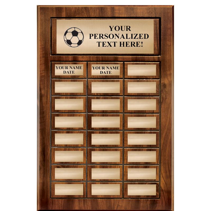 24 PLATES-PERPETUAL PLQ