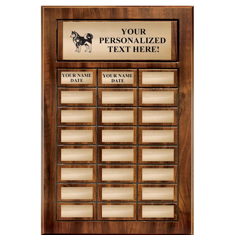 24 PLATES-PERPETUAL PLQ