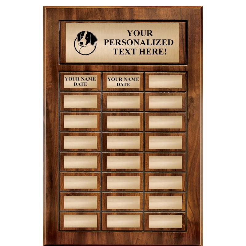 24 PLATES-PERPETUAL PLQ