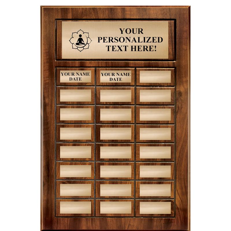 24 PLATES-PERPETUAL PLQ