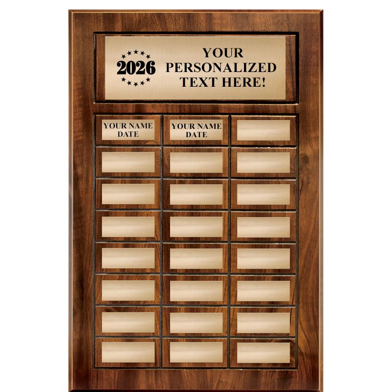 24 PLATES-PERPETUAL PLQ