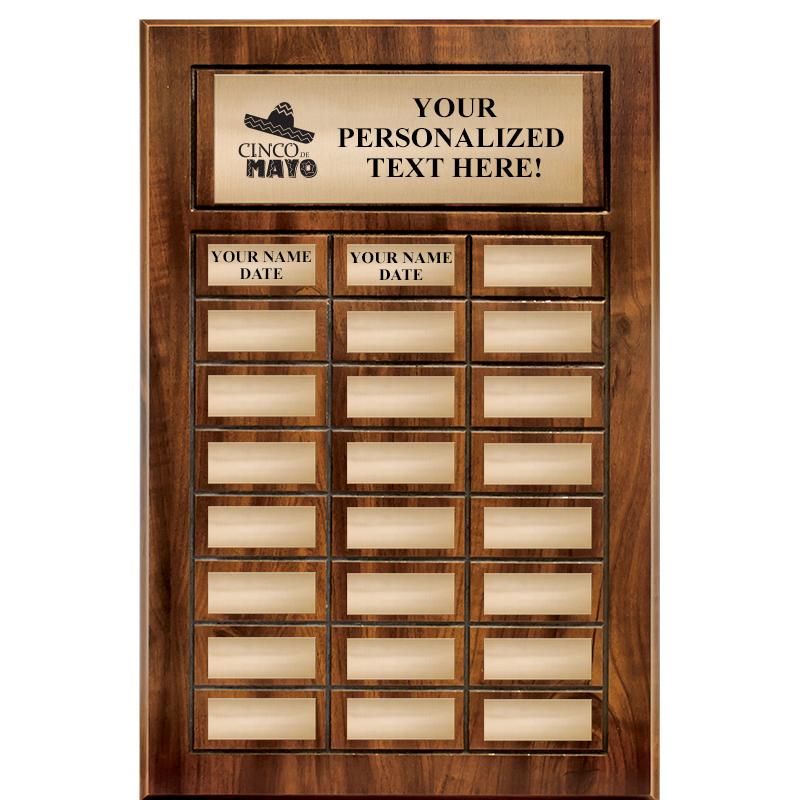 24 PLATES-PERPETUAL PLQ