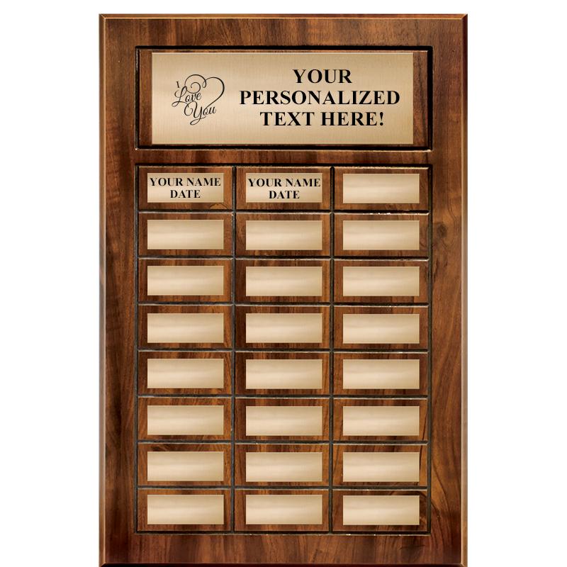 24 PLATES-PERPETUAL PLQ