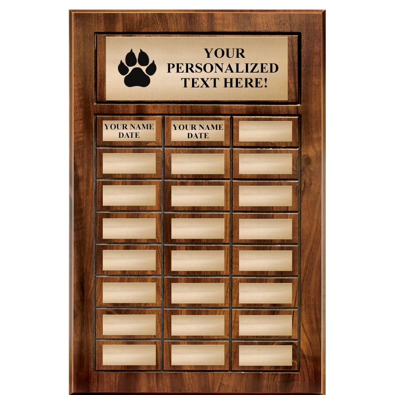 24 PLATES-PERPETUAL PLQ