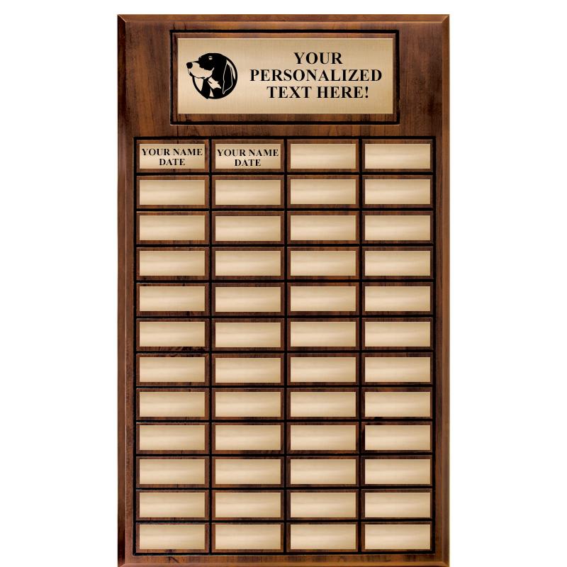 48 PLATES-PERPETUAL PLQ