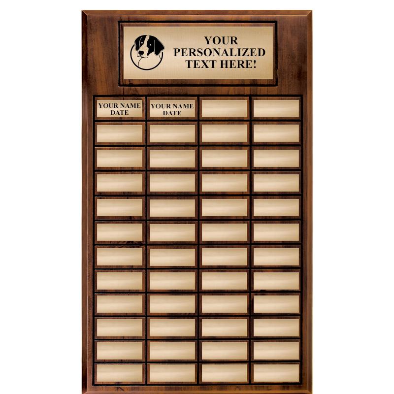 48 PLATES-PERPETUAL PLQ